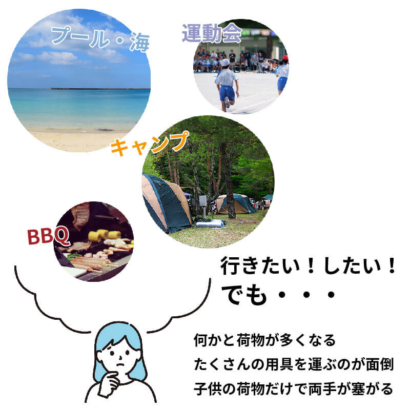 ★砂浜も砂利もぐんぐん走れる幅広タイヤ★ダイムアウトドアキャリーワゴン耐荷重100kg【キャリーワゴンキャリーカート大型タイヤアウトドアワゴンマルチキャリーキャリーカート折り畳み】