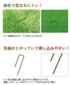 人工芝おさえピン10本入り【園芸支柱ガーデニング家庭菜園用品用具】【10P01Sep13】【RCP】