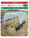 組み立てかんたん雨よけセットワイド奥行き2.7mトマトの雨よけに【雨よけ雨除けトマト栽培家庭菜園】