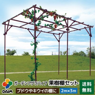 公式】DAIM 第一ビニール ブドウ、キウイなどの果樹棚に