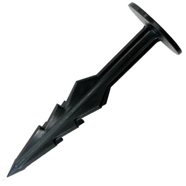 シャークアンカー15ｃｍ50ｐ【防草シートアンカー杭防草シート押さえおさえピンプラ杭】