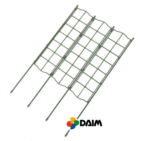 フラワーパネルトリプル幅45cm×高さ75cm【プランターベランダラウンドトレリス園芸タワーあんどん作りフェンス支柱園芸竹ガーデニング家庭菜園用品】