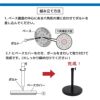 daim スマートスタンド 5個入 ポールスタンド のぼり のぼり旗 幟 のぼりポール のぼり竿スタンド おもり内蔵 のぼり竿用 屋内用 店舗用品 販促用品 販売促進 送料無料