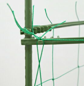 ネット付サポート支柱１１ミリ×１２０センチ