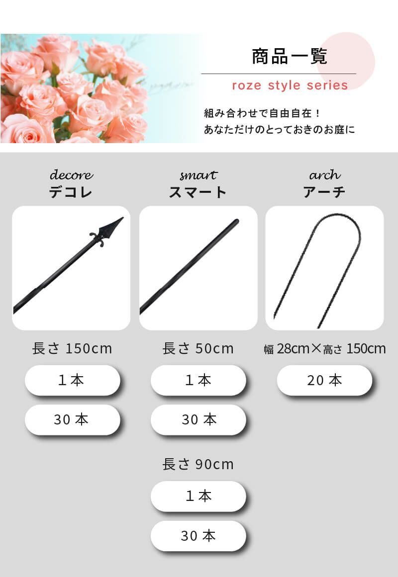 daim ローズスタイル用連結部品 薔薇 トレリス バラ ばら 飾り ギボシ おしゃれ 庭 フェンス 園芸 モッコウバラ