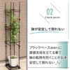 daim ブラックベース用サポート支柱セット 高さ150cm