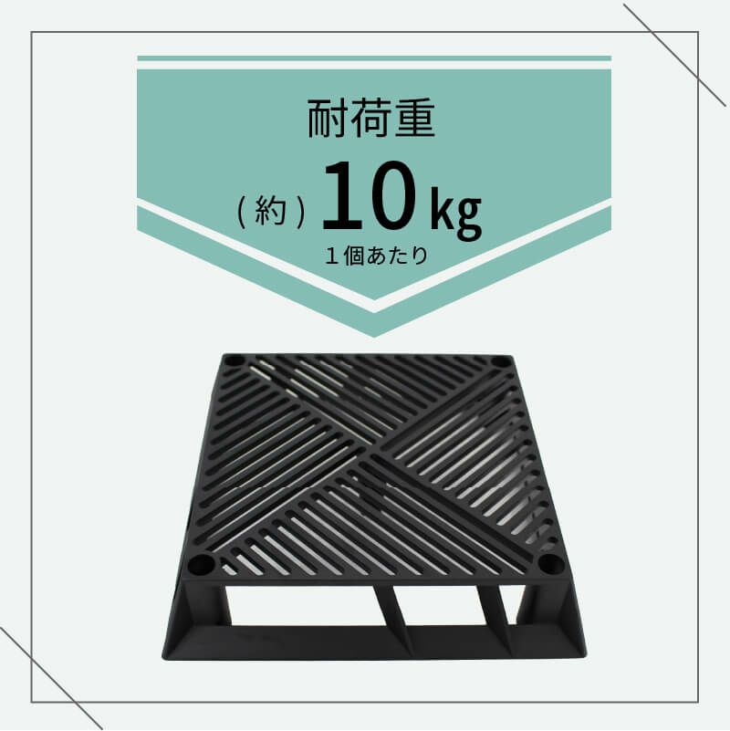 daim ブラックベース24cm+ブラックベース用サポート支柱セット 高さ150cm