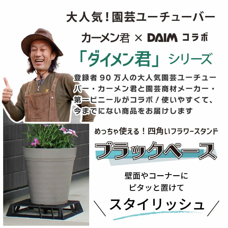 daim ブラックベース 28cm  10個