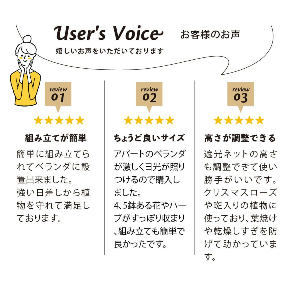 daim ガーデン日よけ 幅94cm×高さ94cm×奥行き62cm
